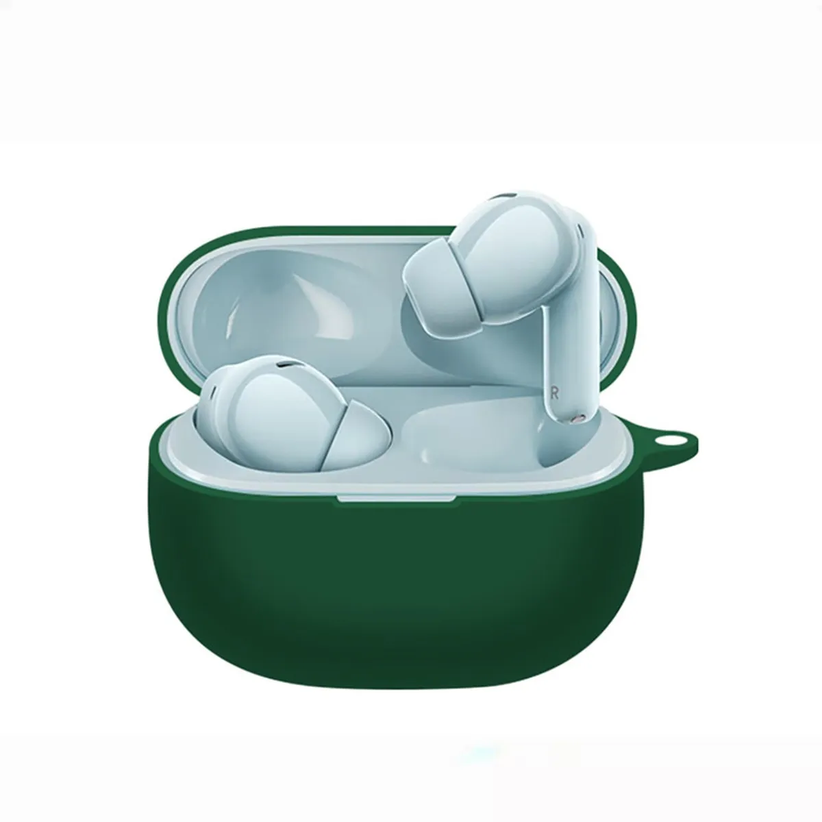 GENERICO - Case Silicona Para Xiaomi Buds 6 Pro - Verde