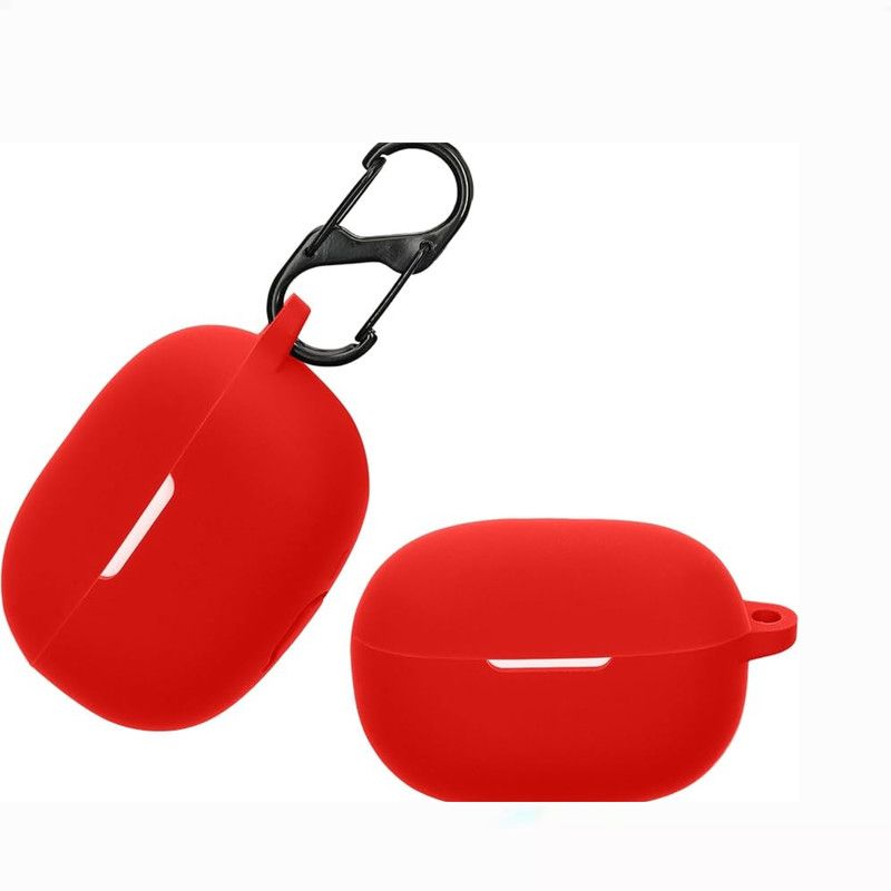 GENERICO - Case Silicona Para Xiaomi Buds 6 Pro - Rojo