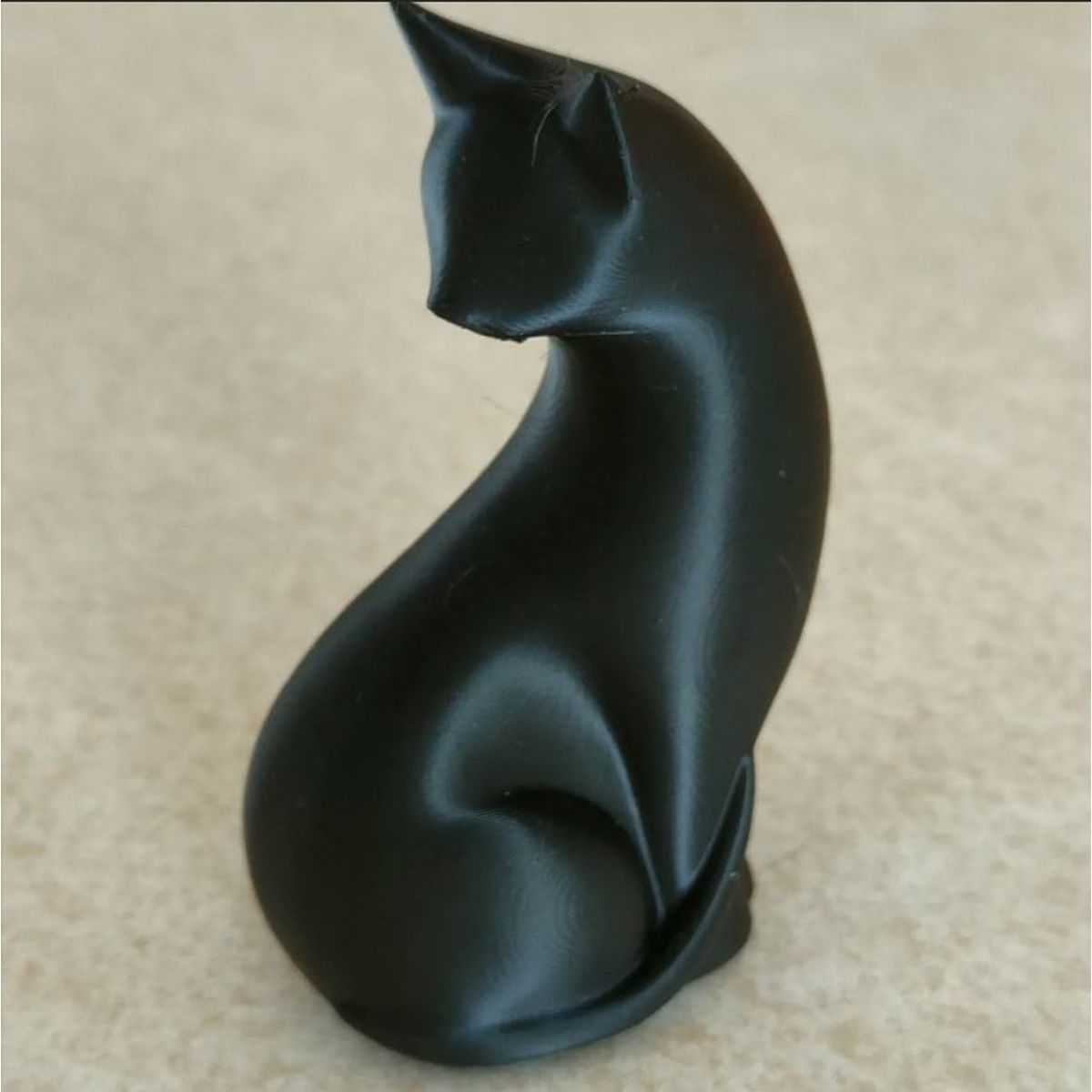 GENERICO - ADORNO EXCLUSIVO GATO NEGRO 23cm x 13cm x 9cm