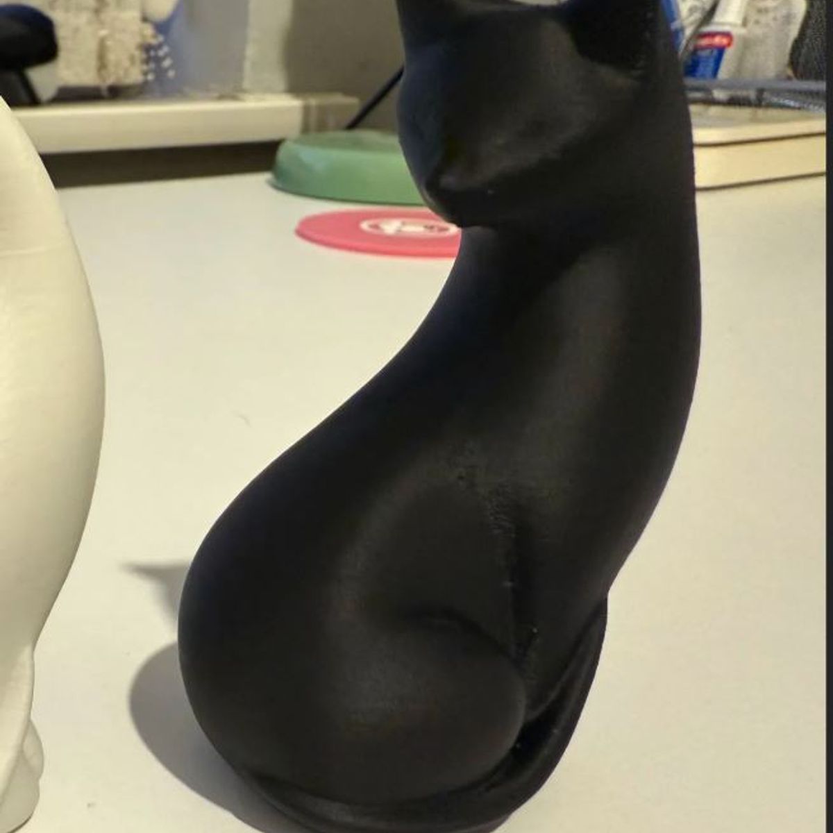 GENERICO - ADORNO EXCLUSIVO GATO NEGRO 23cm x 13cm x 9cm