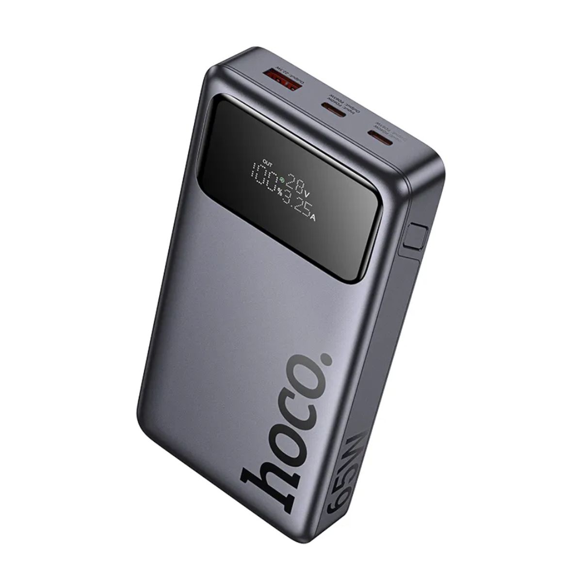 HOCO - Power Bank HOCO 25000mAh Carga Rapida 65W Laptop Macbook Celulares Bateria Portatil