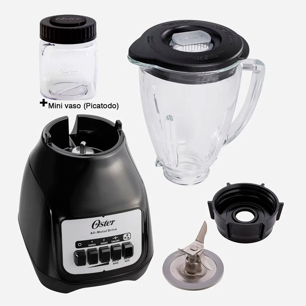 OSTER - Super Kit Oster Licuadora  Hervidor  Sandwichera  Vaporizador