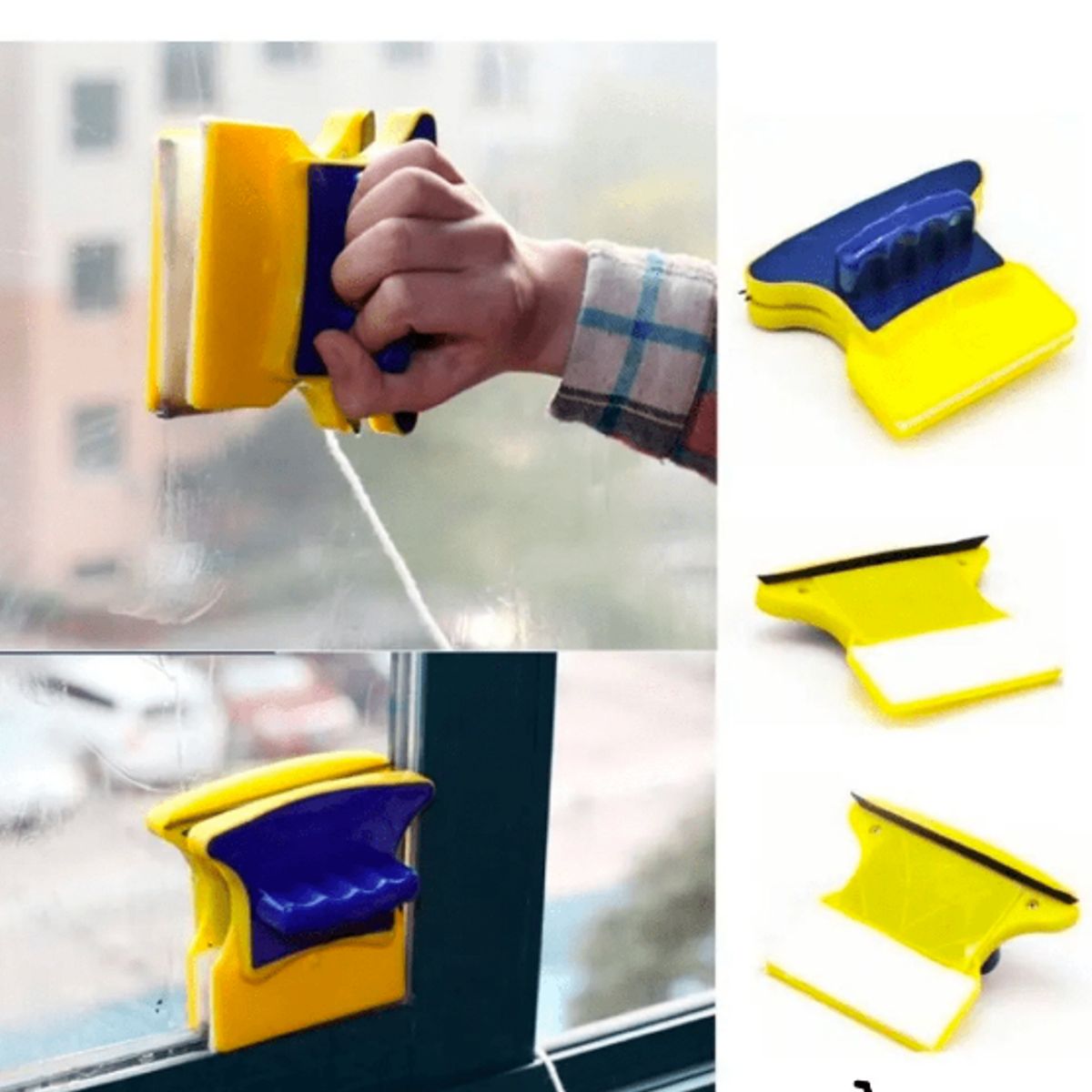 GENERICO - Magnetico Limpia Vidrios Casa