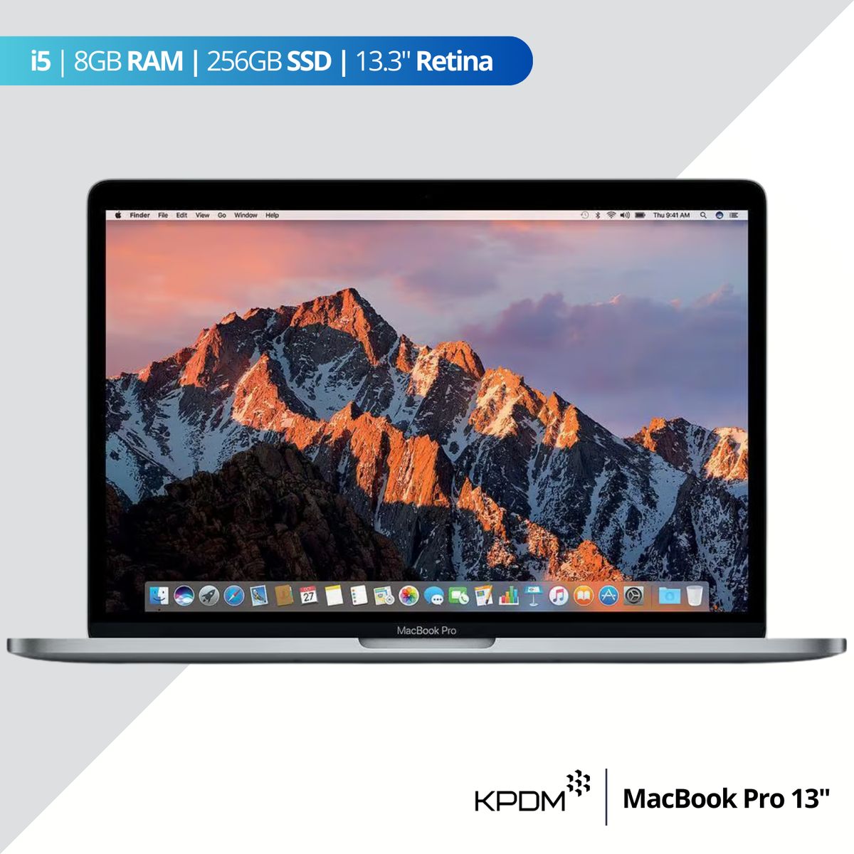 APPLE - Laptop MacBook Pro 2017 i5 8GB 256GB 13.3" - Seminuevo - Gris Espacial - Grado A