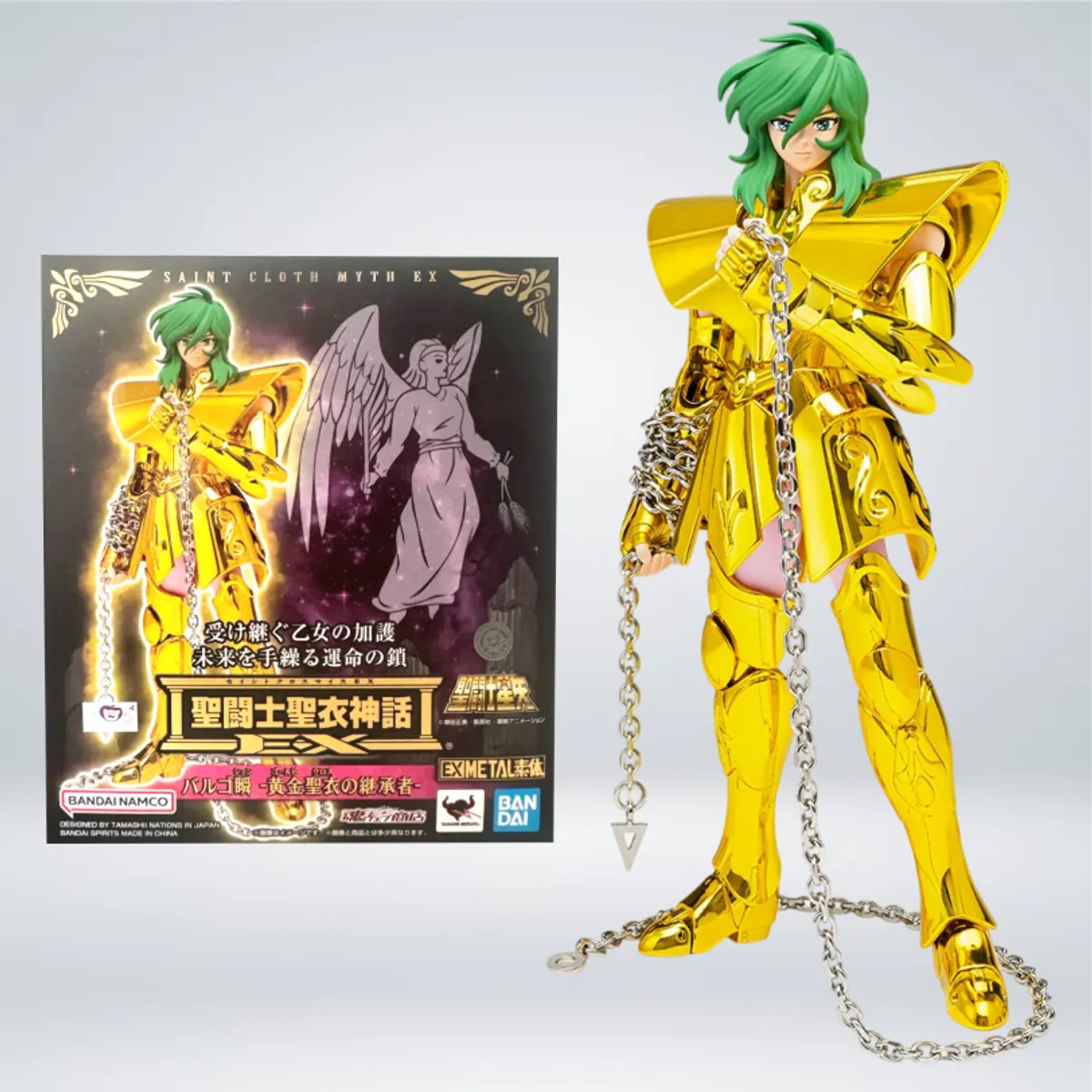 BANDAI - FIGURA MYTH CLOTH EX VIRGO SHUN INHERITOR OF THE GOLD CLOTH