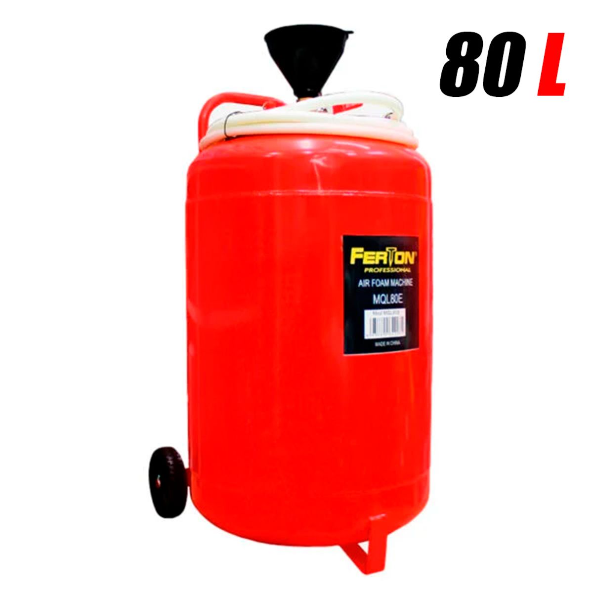 FERTON - Champunera Lavadora Espuma Neumática Ferton MQL80E 80 Litros