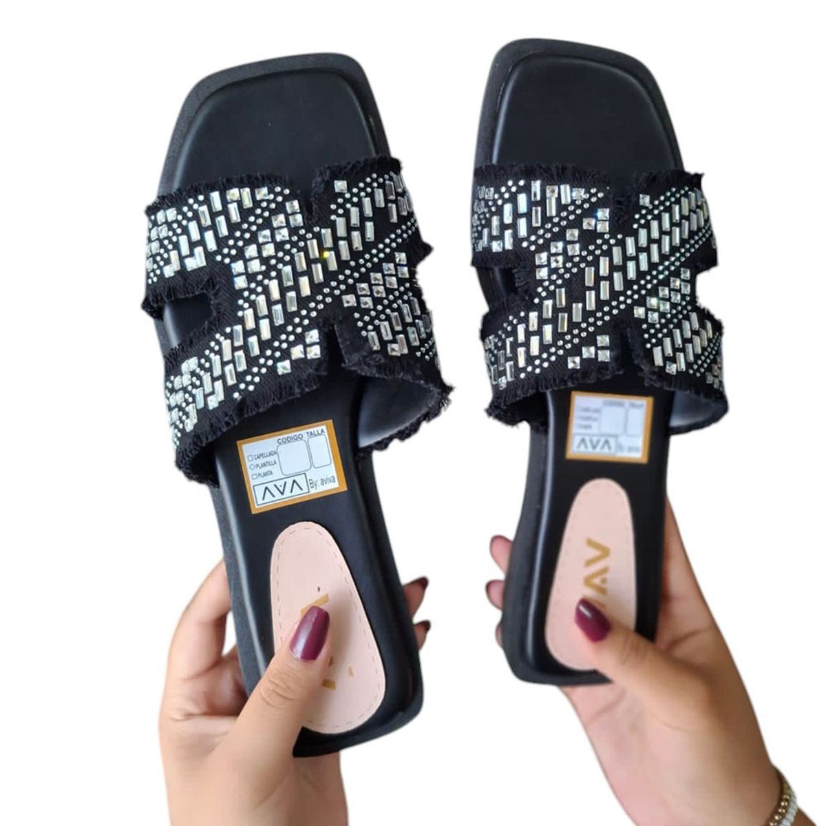 GENERICO - Sandalia Mujer Yomar Cruce Sereno 5C-40 Color Negro