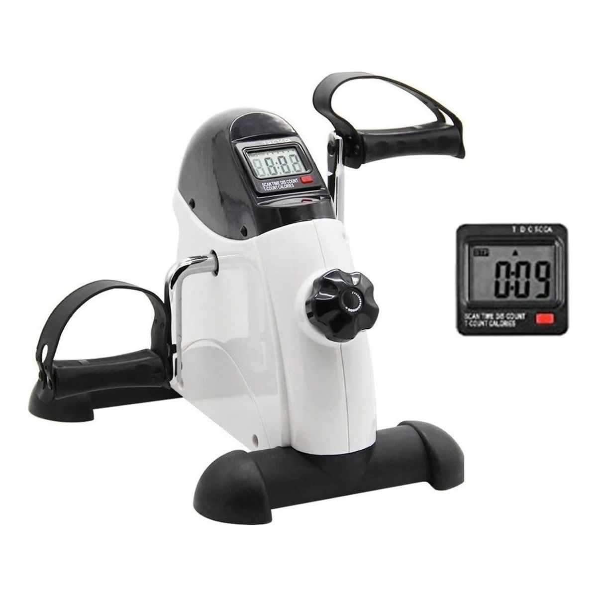 EASY FIT - Pedalera Mini Bici Entrenamiento Manos Y Pies Con Contador