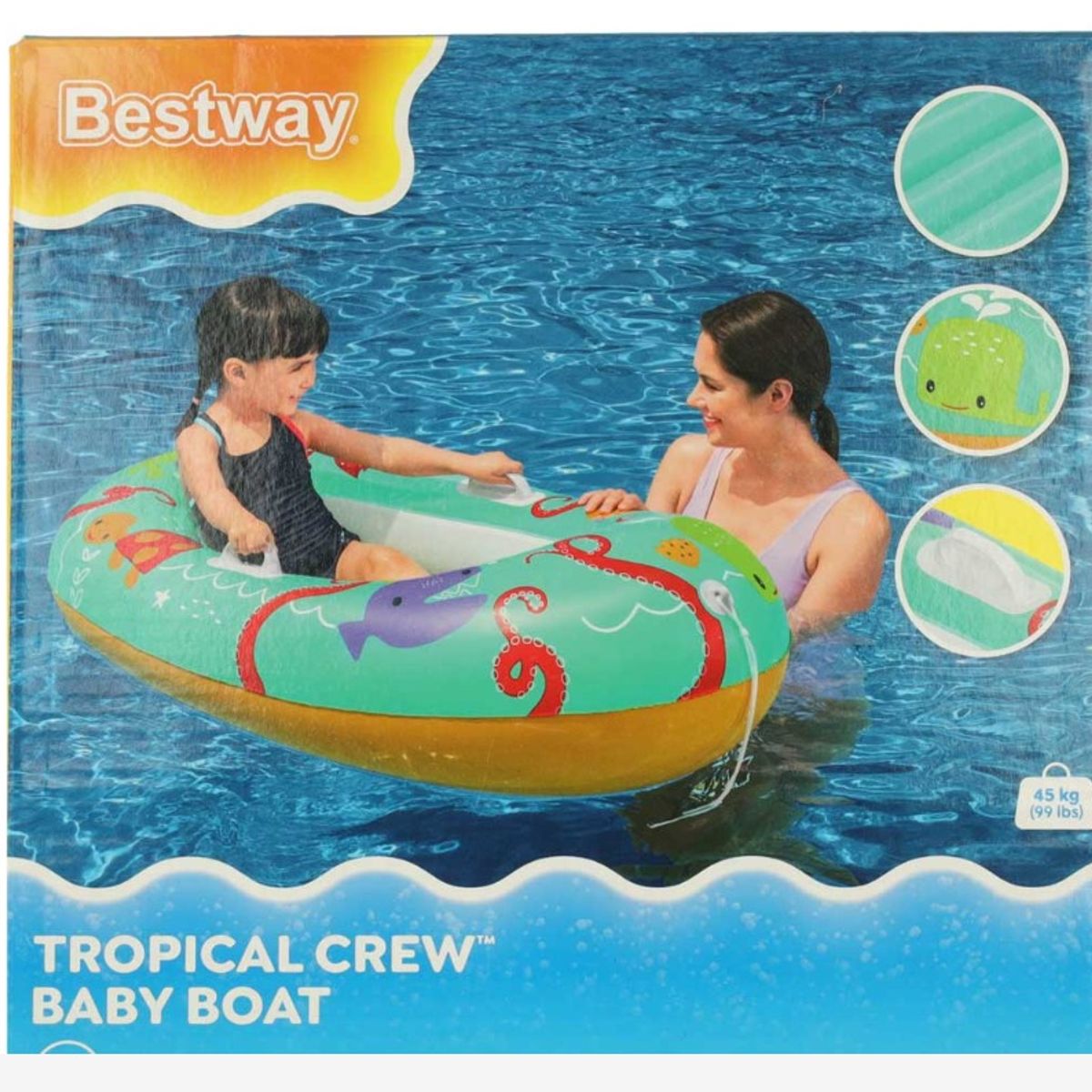 BESTWAY - Flotador bote BESTWAY