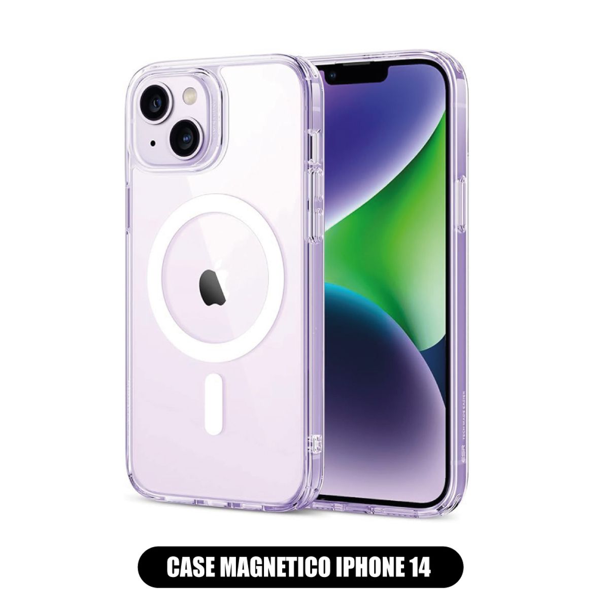 CASE - Case Magnetico Transparente para iPhone 14