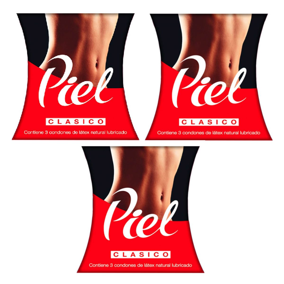 PIEL - Preservativo Piel Clásico 3 Cajas