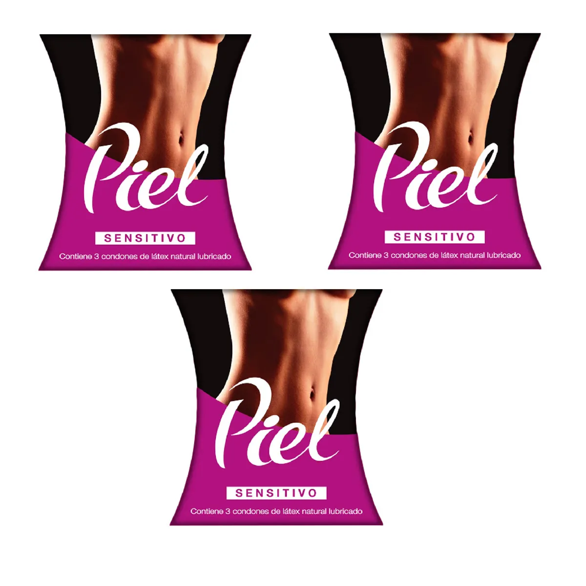 PIEL - Preservativo Piel Sensitivo 3 Cajas