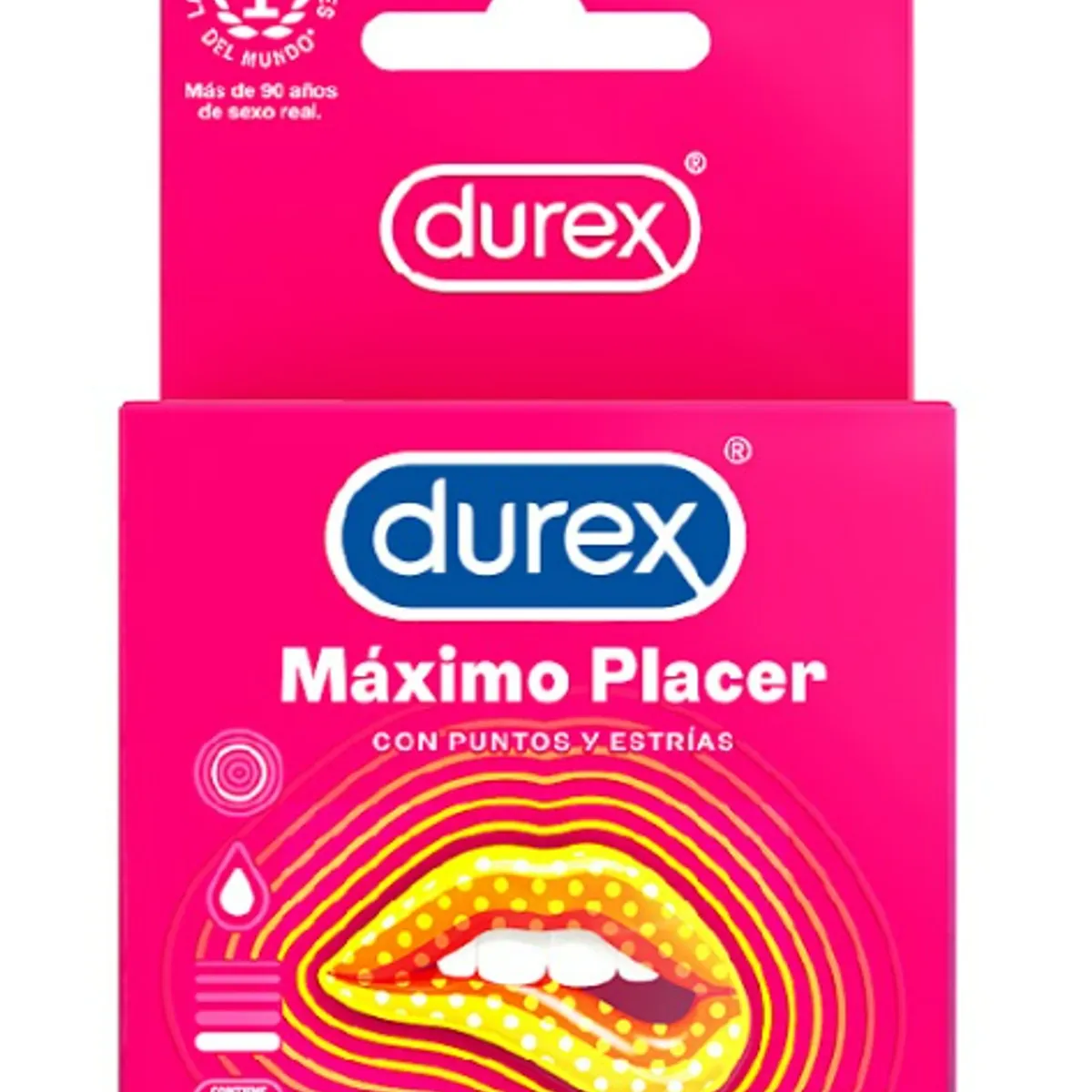 DUREX - Preservativo Durex Máximo Placer 3 Cajas