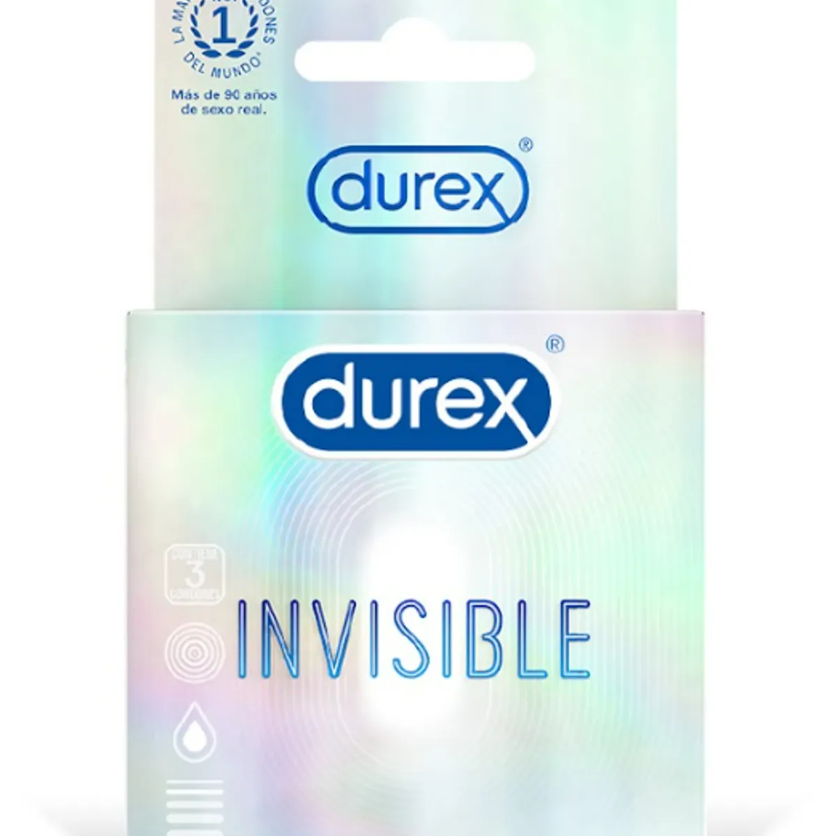 DUREX - Preservativo Durex Invisible 3 Cajas