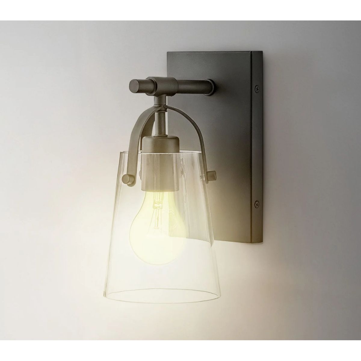 GENERICO - Aplique Gael Black Led