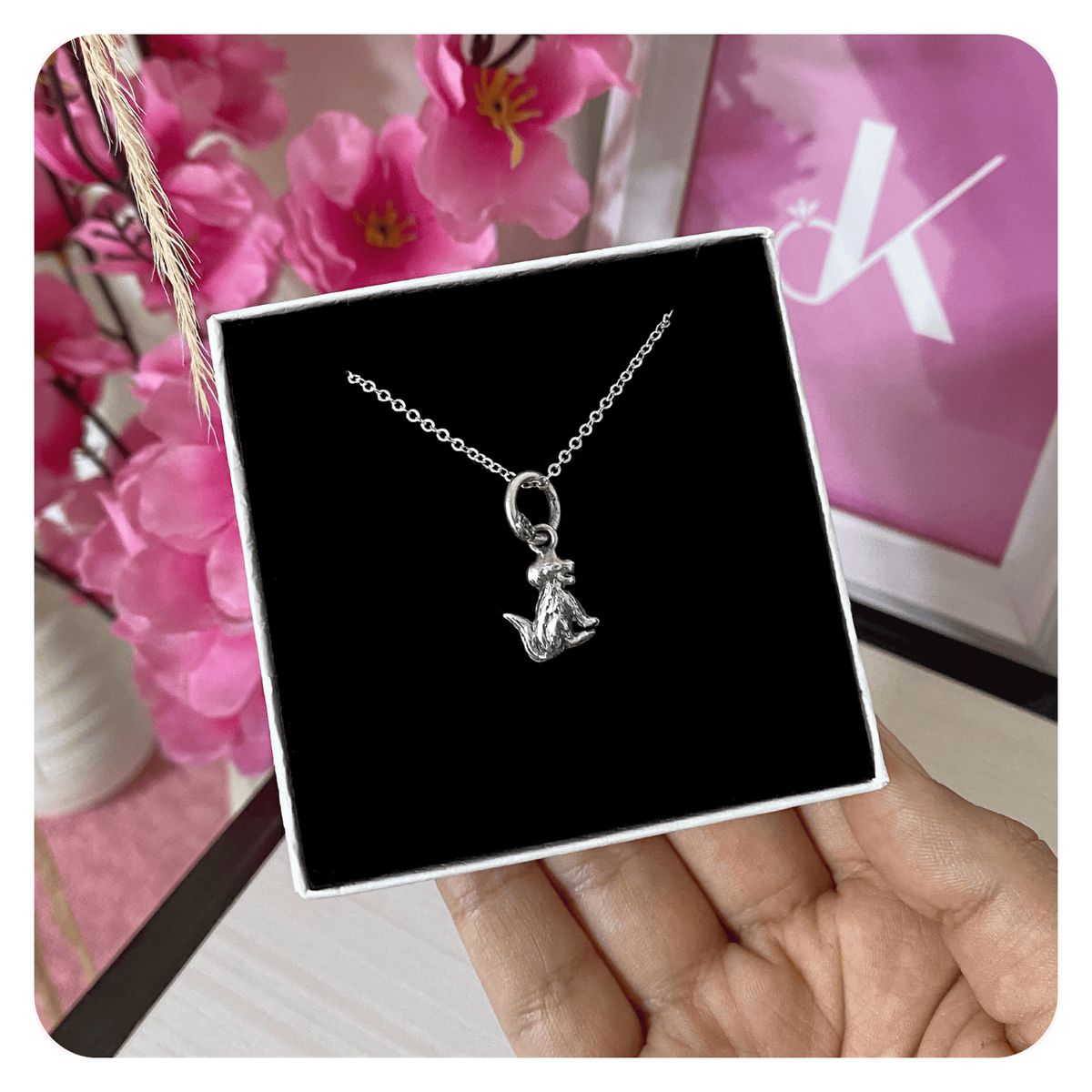 GENERICO - Collar Perrito Mascota Dog Regalo Joya Unisex Plata