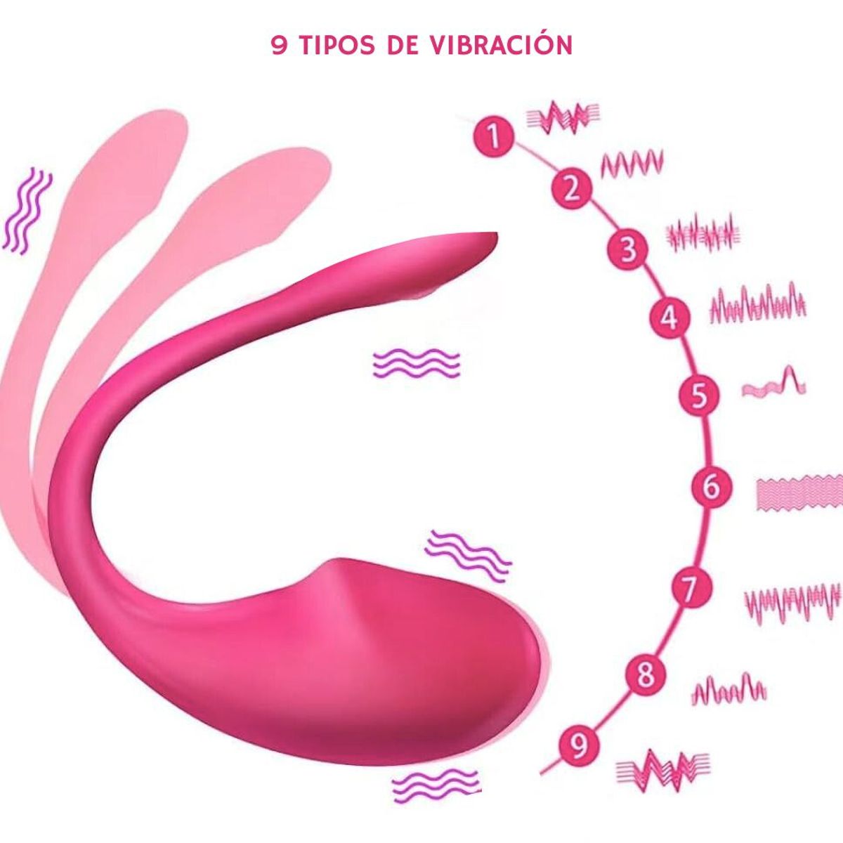 GENERICO - PACK ENEMA Y VIBRADOR CON APP