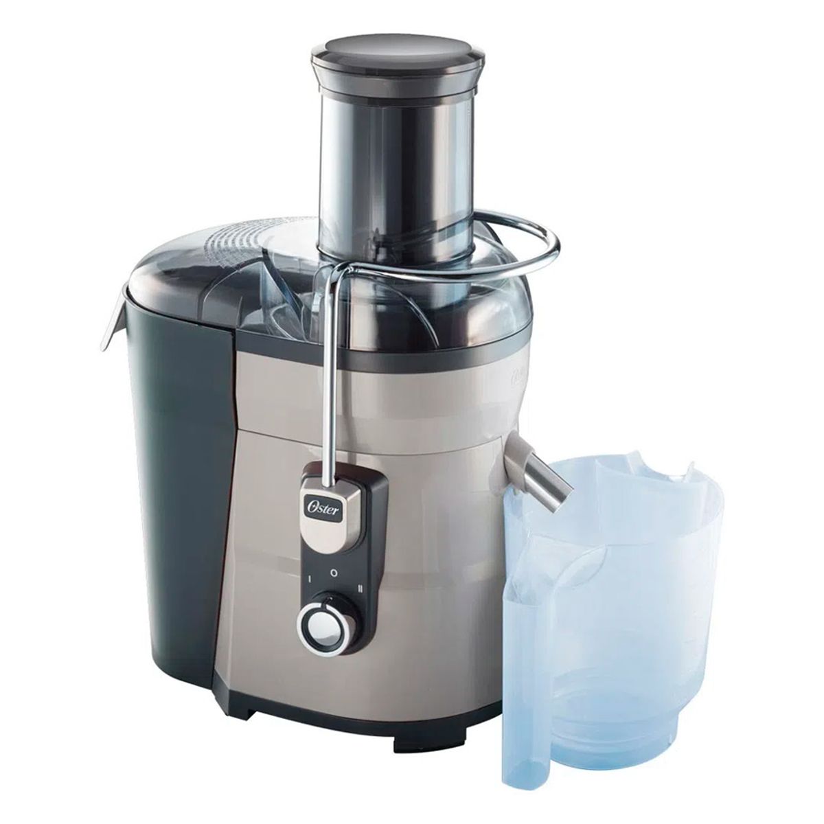 OSTER - Extractor de jugos Oster FPSTJE317S potencia 600 Watts - Plata