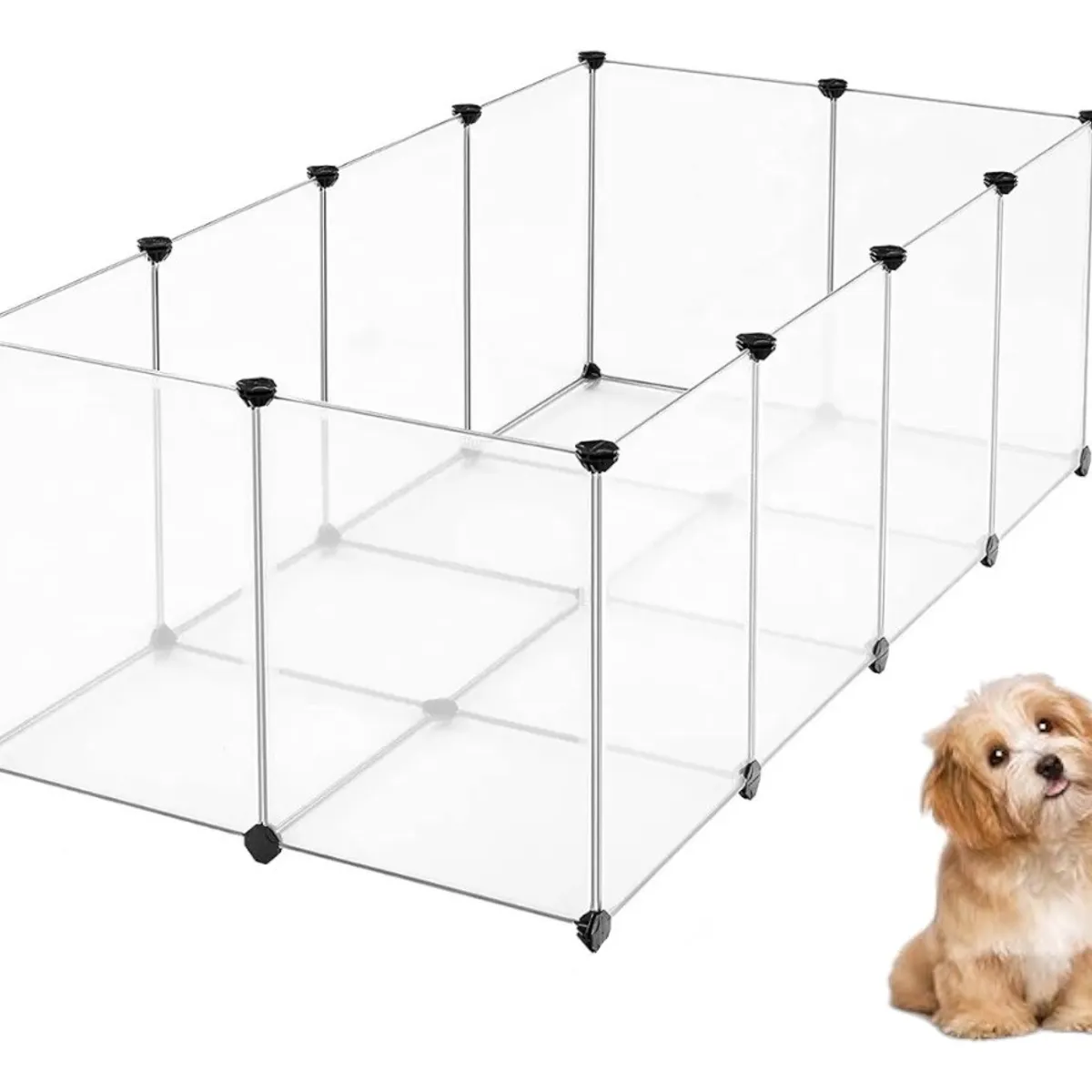 PELUDINES - Corral Mascota Jaula Para Mascotas Valla Para Perros Gatos