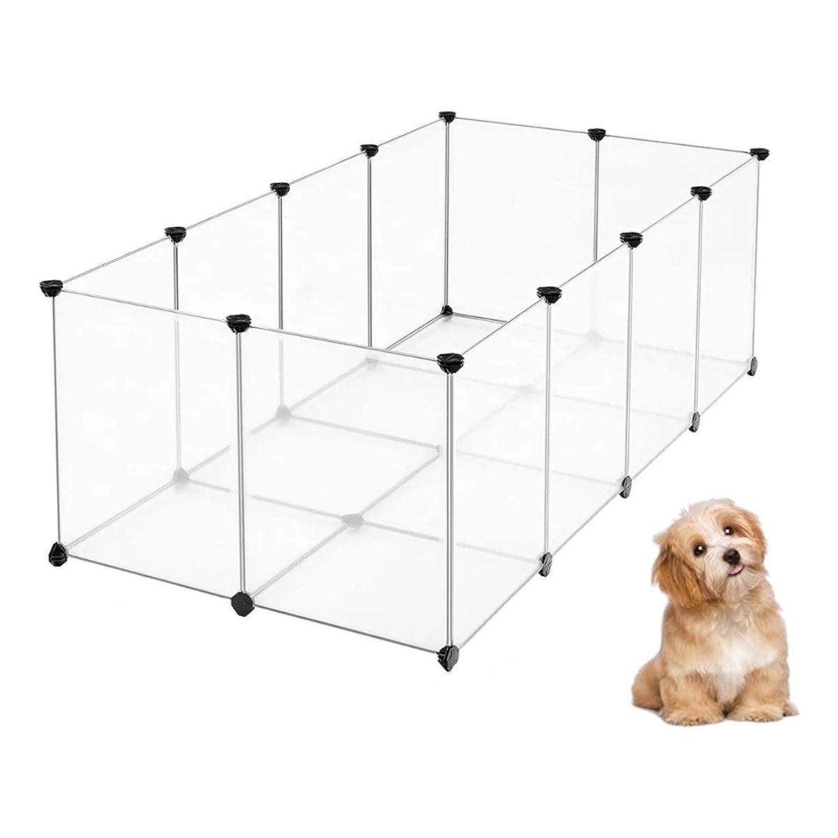 PELUDINES - Corral Mascota Jaula Para Mascotas Valla Para Perros Gatos