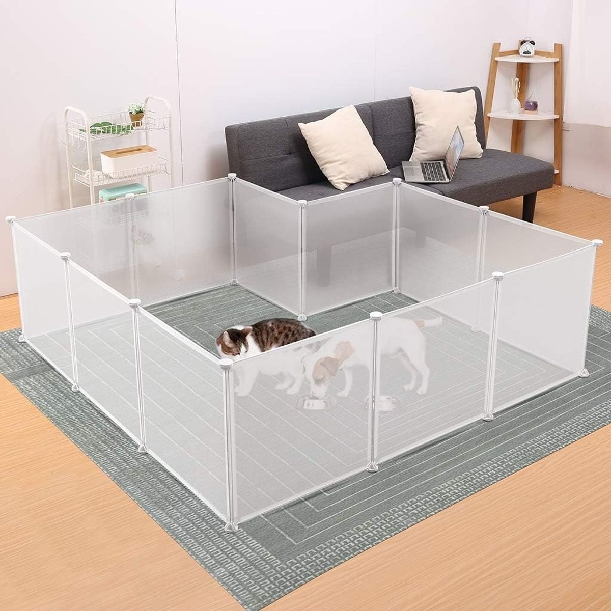 PELUDINES - Corral Mascota Jaula Para Mascotas Valla Para Perros Gatos