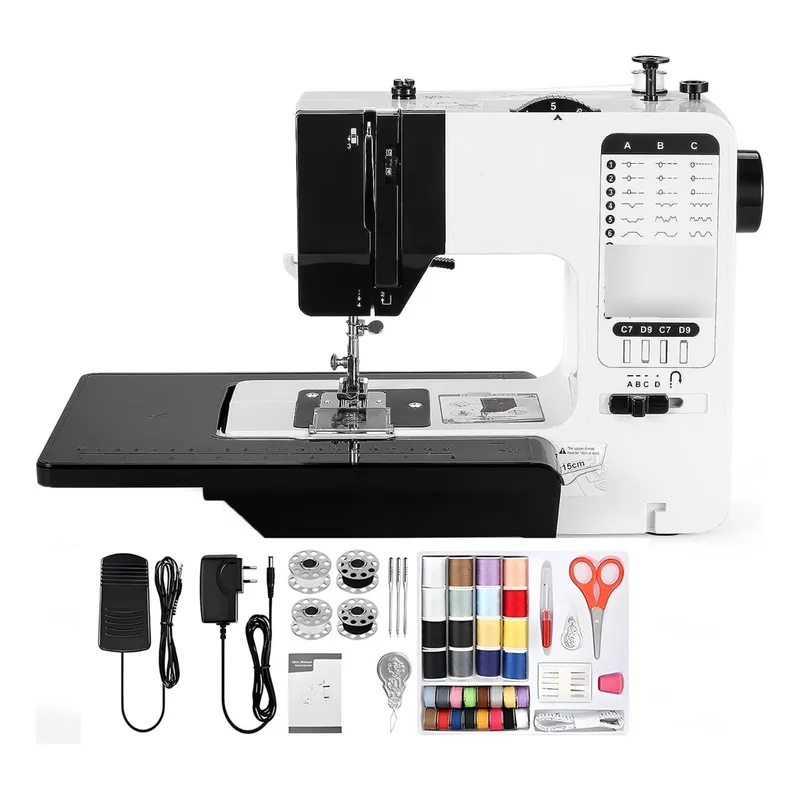 QUICK - Máquina De Coser Eléctrica 38 Tipos De Puntadas+accesorios