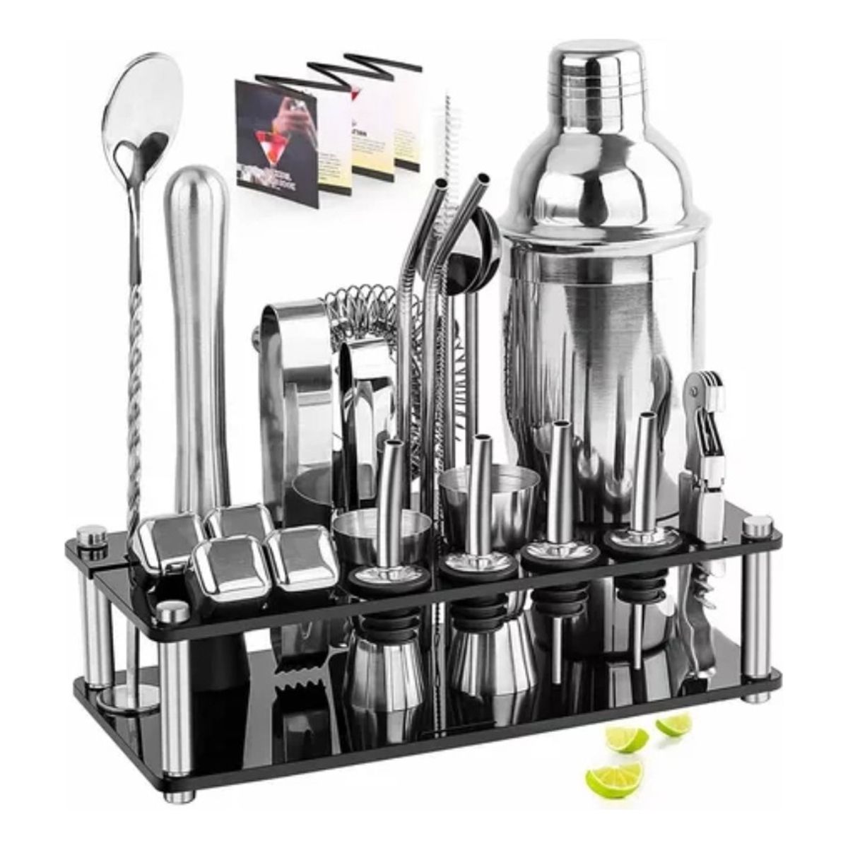 U BUY - Juego De Cócteles Para Bar Pub 23 Piezas 750mm Base