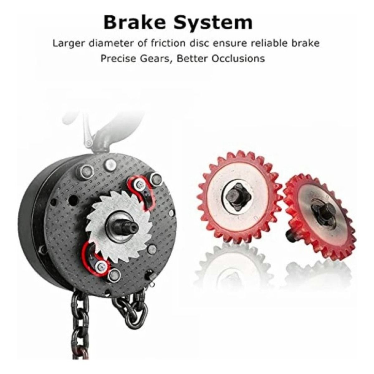 QUICK - Tecle Manual Con Cadena 1 Toneladas X3 Metros