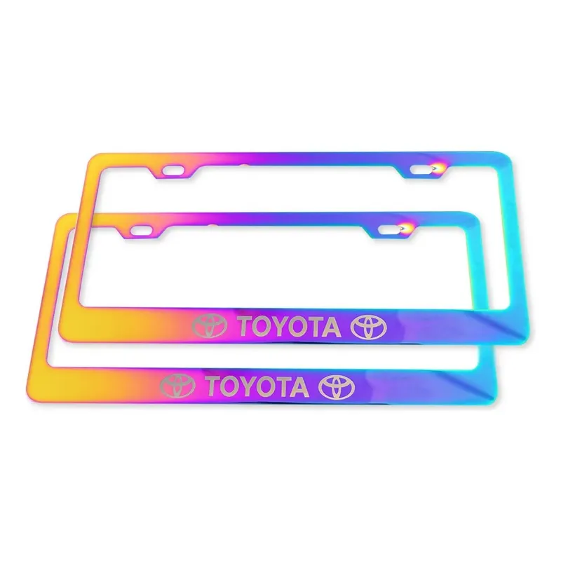 GENERICO - Porta Placa Toyota Tornasol Auto - Camioneta
