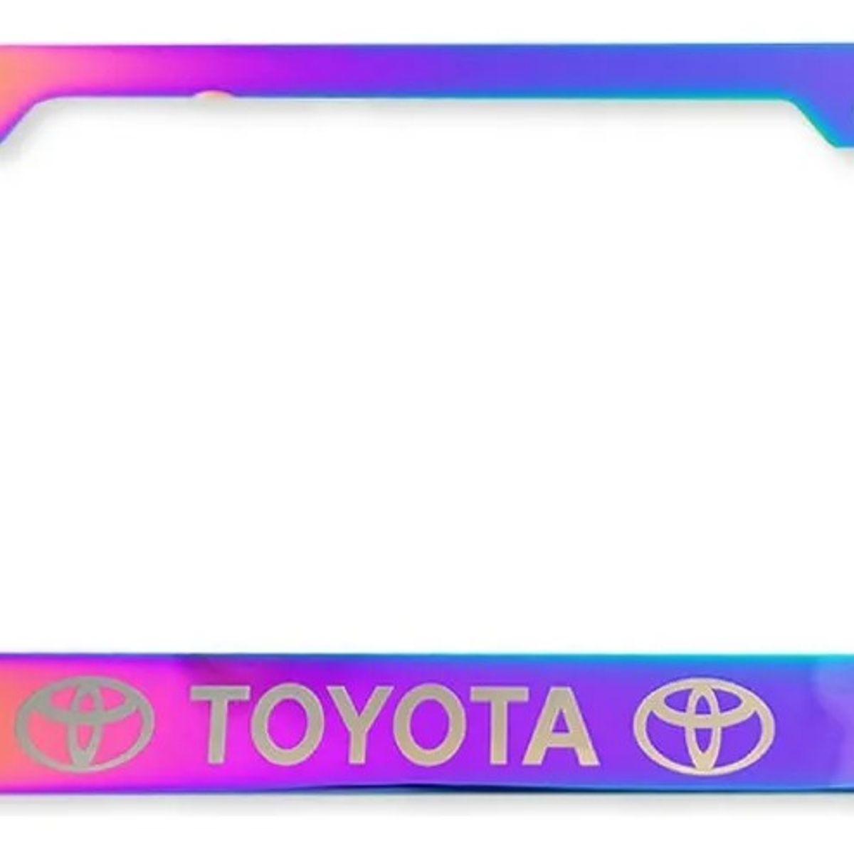 Porta Placa Toyota Tornasol Auto - Camioneta, marca GENERICO - Foto 2