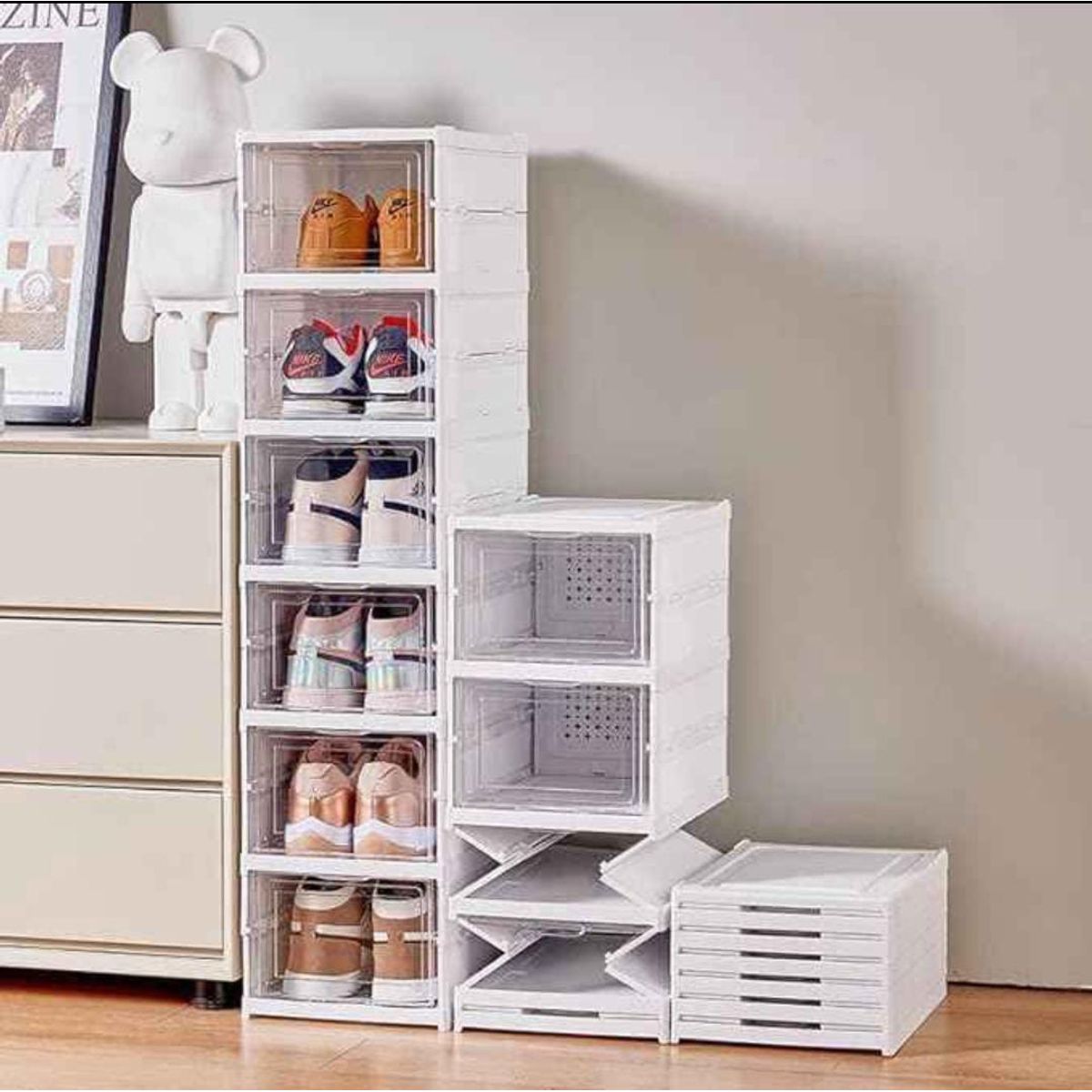 GENERICO - ORGANIZADOR DE ZAPATOS ZAPATERA PLEGABLE