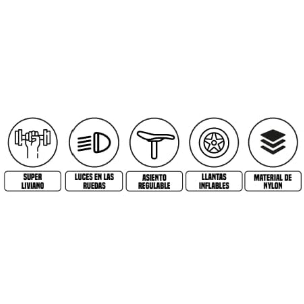 GENERICO - Bicicleta para Niños de Equilibrio Balance Aro 12 Verde