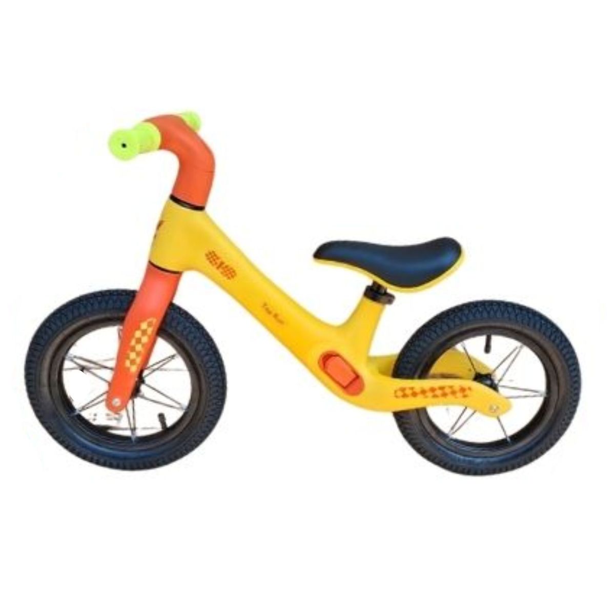 GENERICO - Bicicleta para Niños de Equilibrio Balance Aro 12 Amarillo