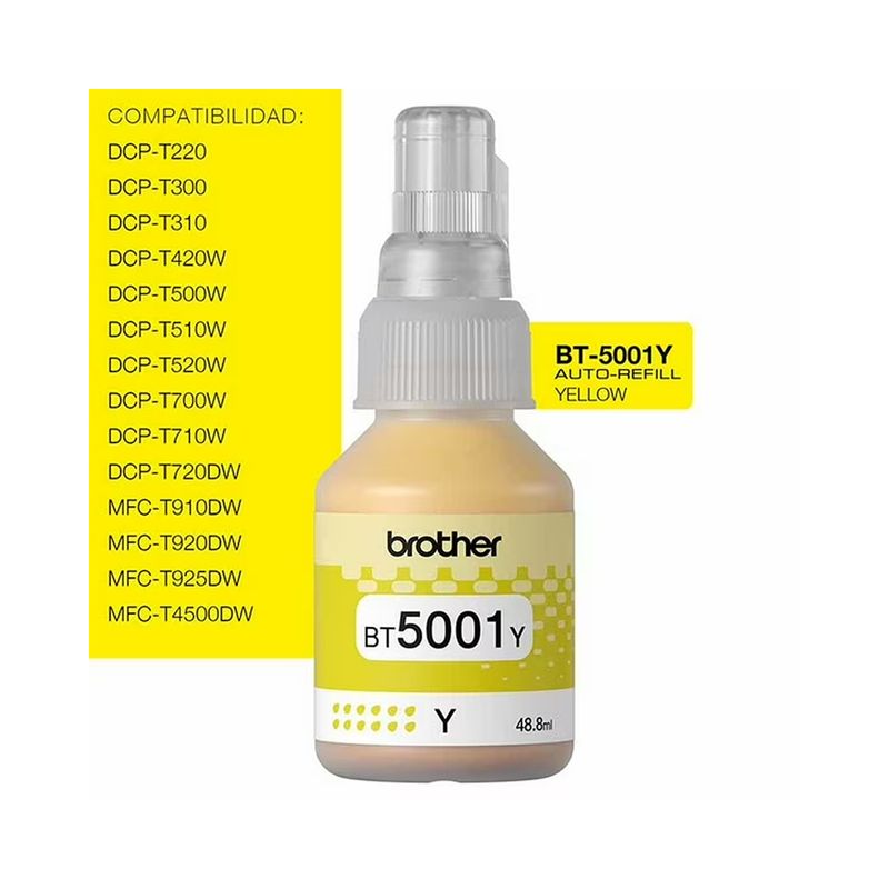 BROTHER - Tinta IMPRESORA BROTHER T700 T710 T720 T800 T810 T820 T910