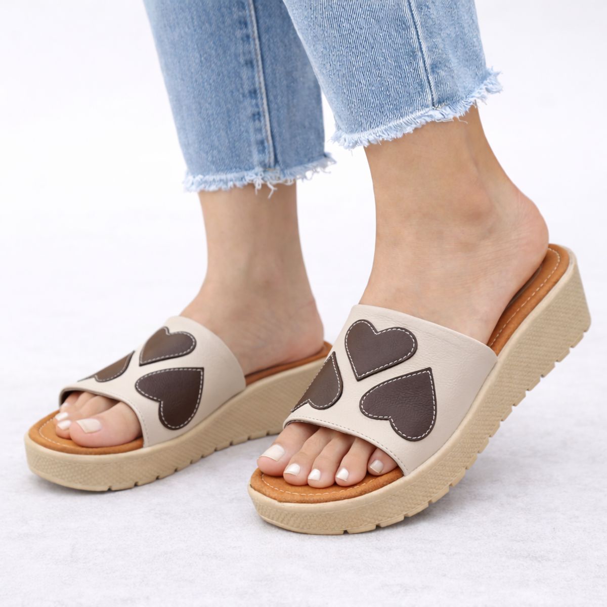 GENERICO - Sandalias Mujer Misshus Gina beige