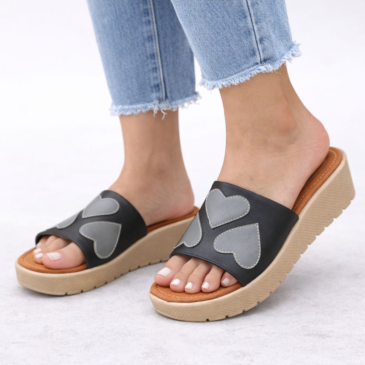 GENERICO - Sandalias Mujer Misshus Gina negro