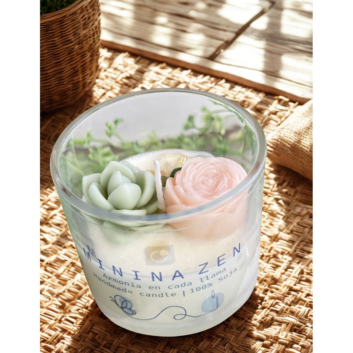 GENERICO - Minina Zen Vela Mini Oasis