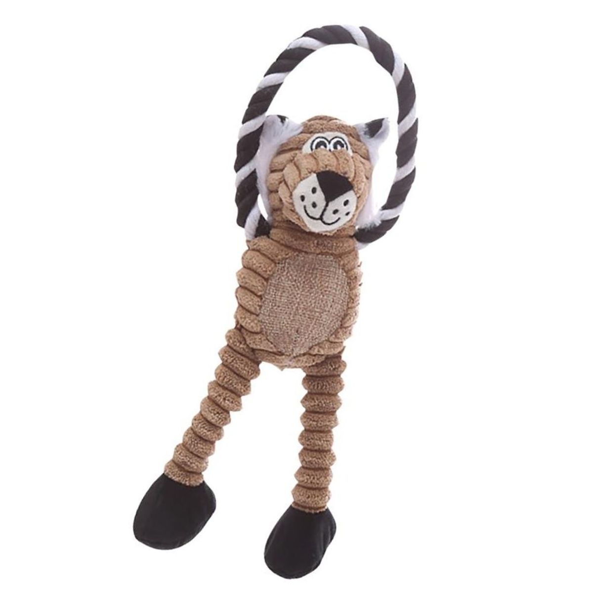 GENERICO - Juguete Peluche De Animalitos Manos Cuerda - Tigre