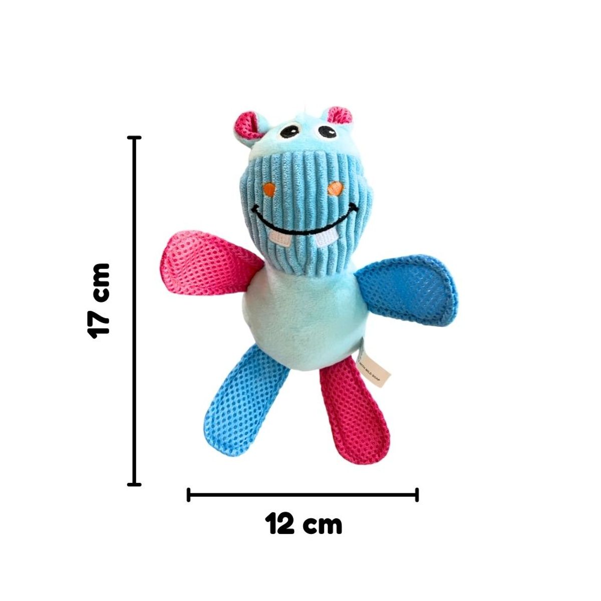 GENERICO - Juguete  De Animalitos Coloridos - Hipopotamo