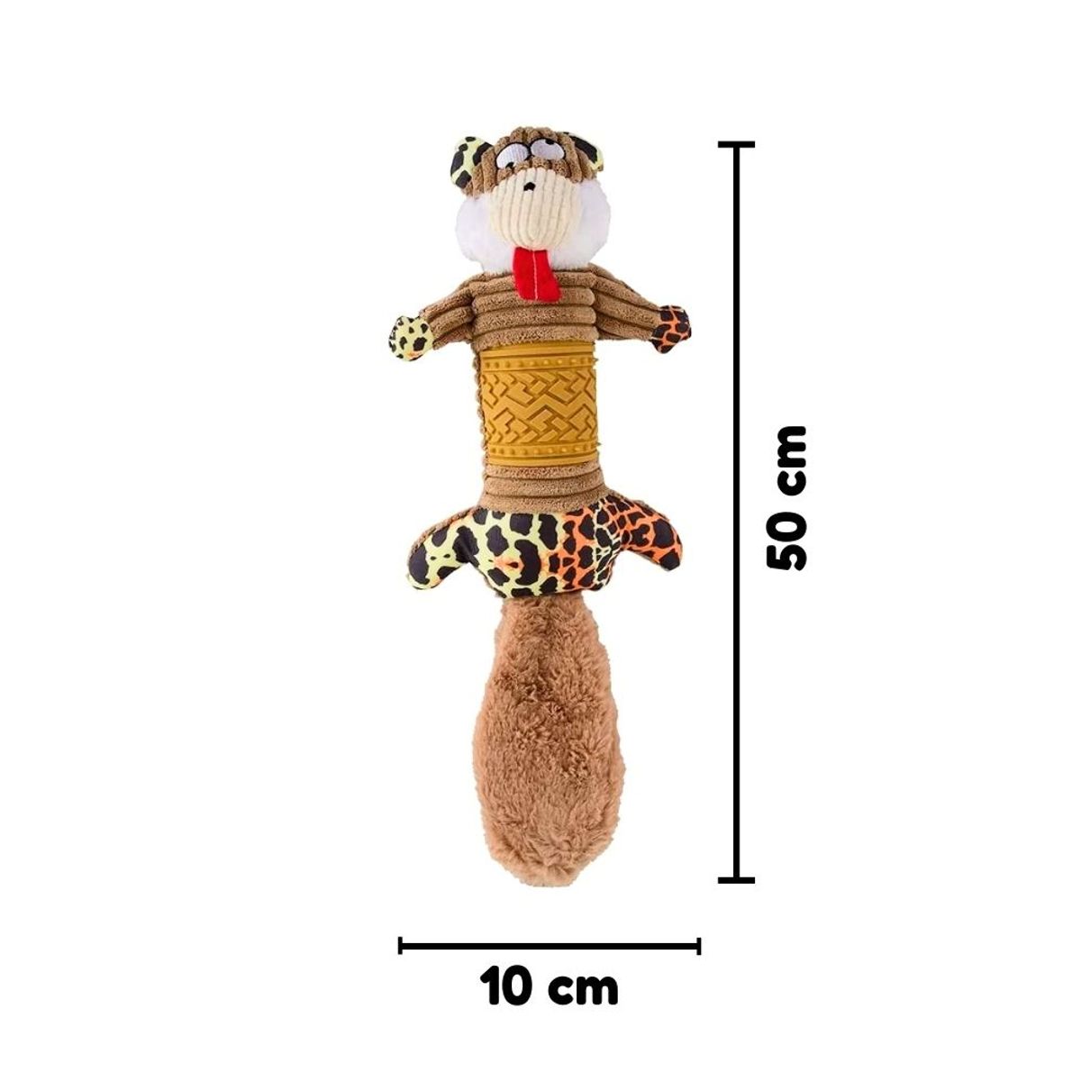 GENERICO - Juguete Peluche De Animalitos Con Cola Peluda - Marron