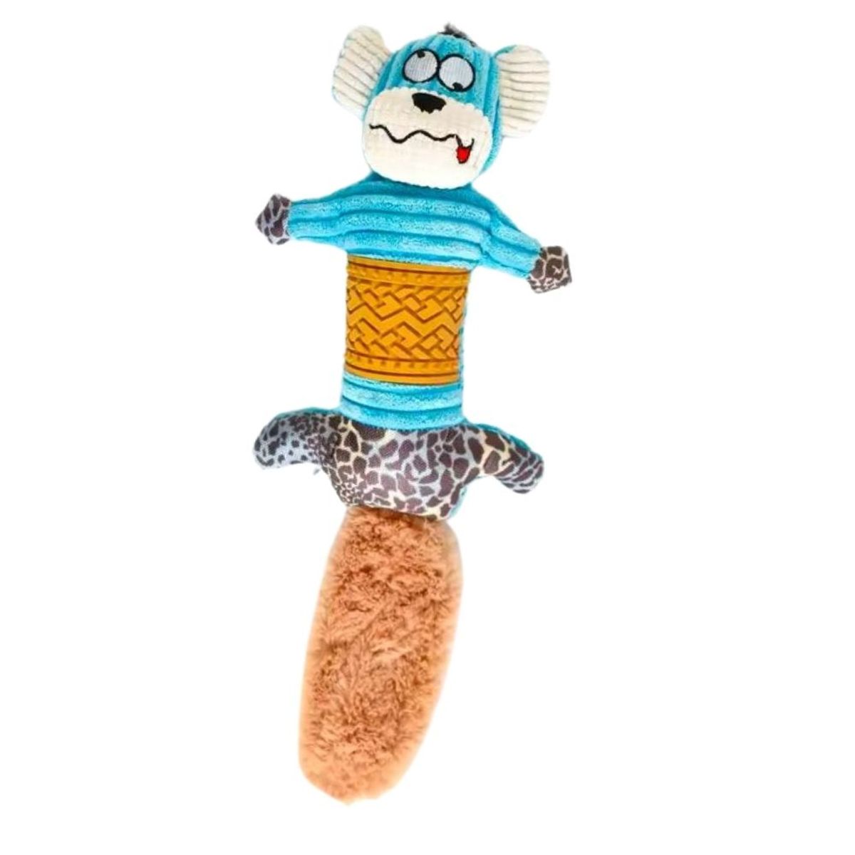 GENERICO - Juguete Peluche De Animalitos Con Cola Peluda - Celeste