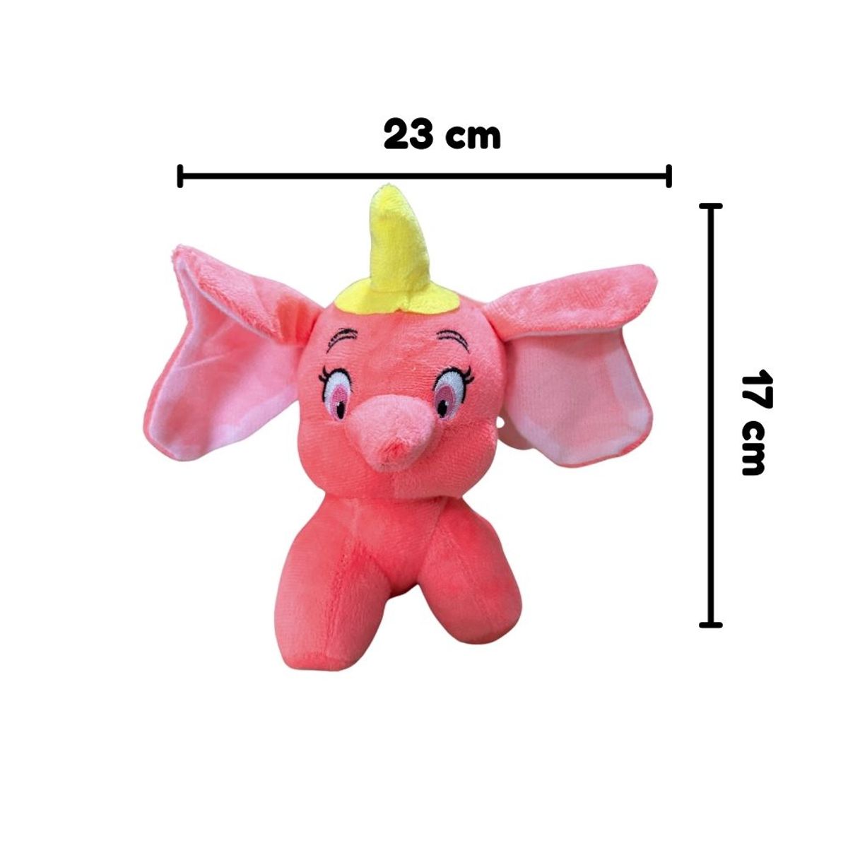 Juguete Peluche De Elefante Bebes- Rosado, marca GENERICO - Foto Principal