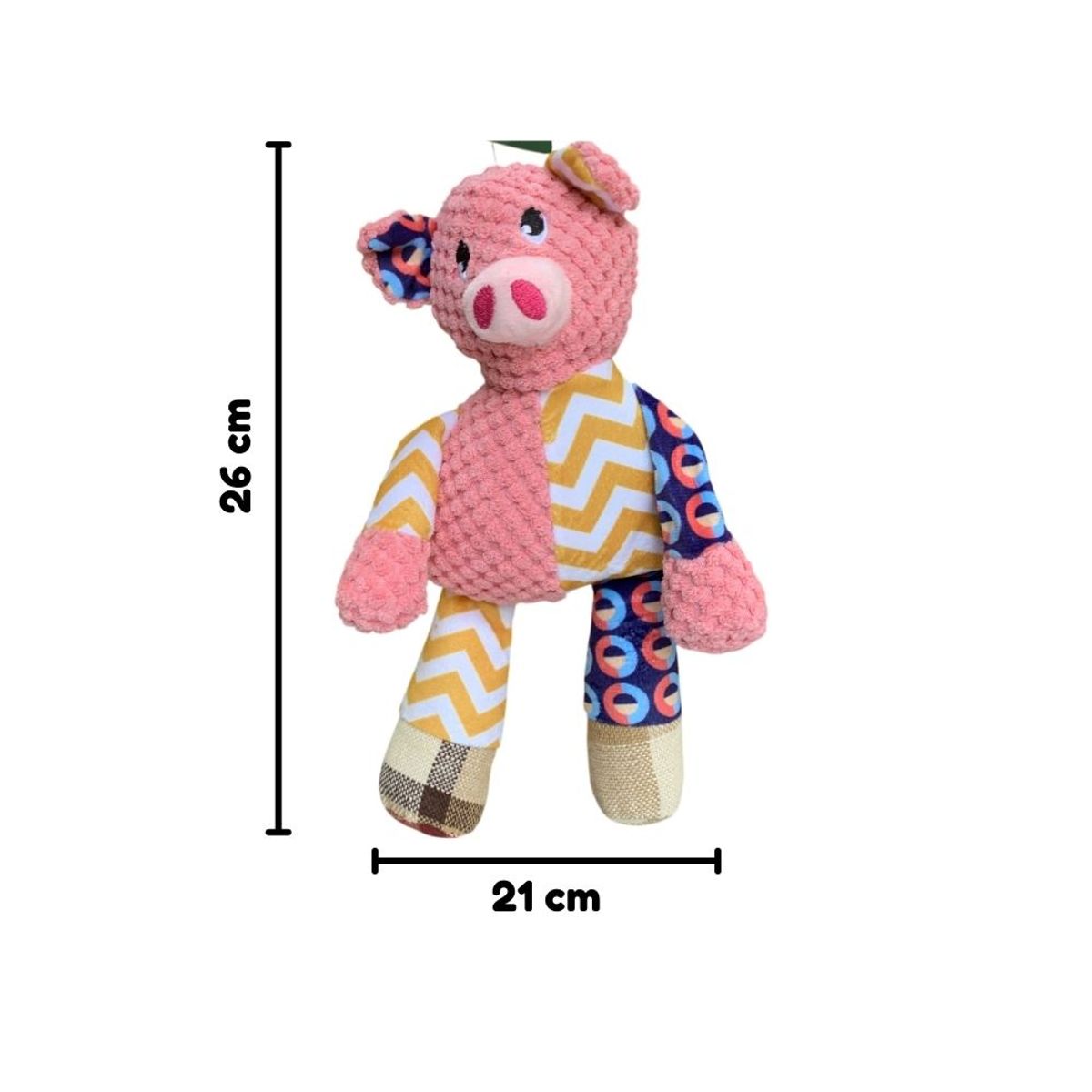 GENERICO - Juguete Peluche Mejores Amigos - Cerdito