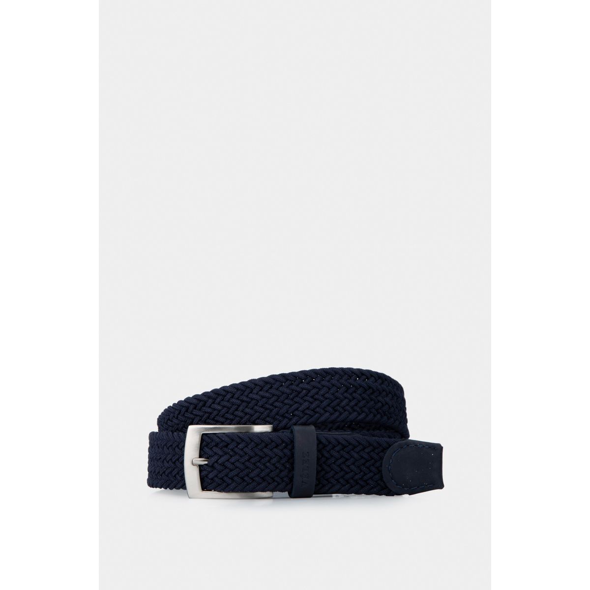 Velez - Vélez Cinturón Unifaz Cordón Por Cuero Hombre Azul Oscuro