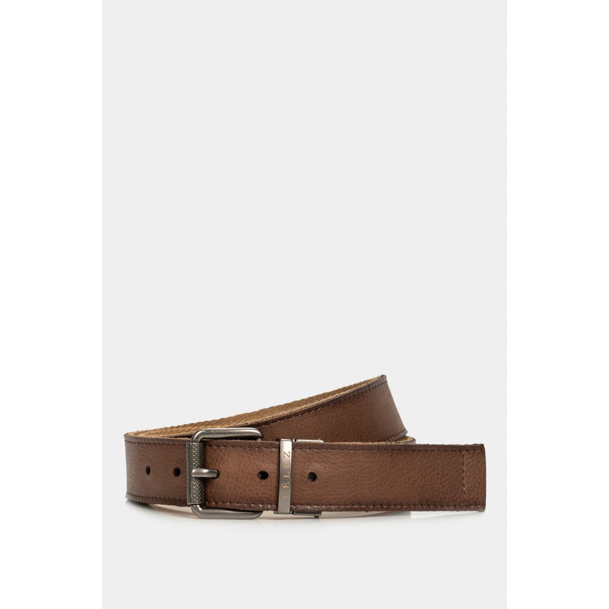 VELEZ - Vélez Correa Niraj Doble Faz Cuero Reata Hombre Café