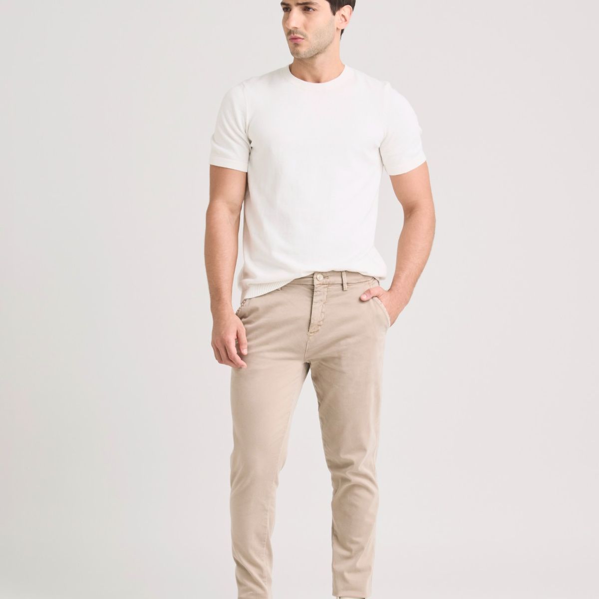 VELEZ - Vélez Pantalón Chino Italo Para Hombre Semifitted Arena