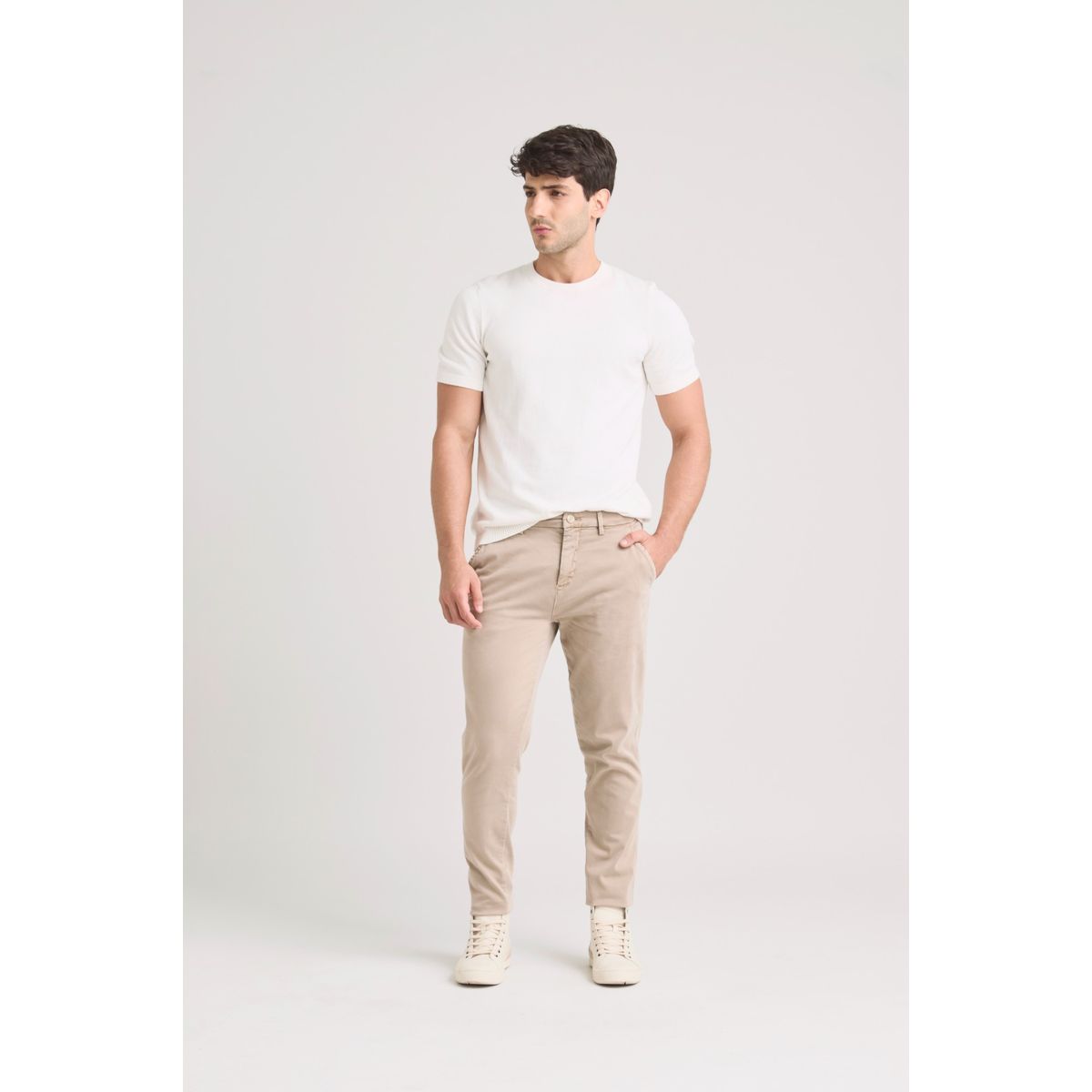 VELEZ - Vélez Pantalón Chino Italo Para Hombre Semifitted Arena