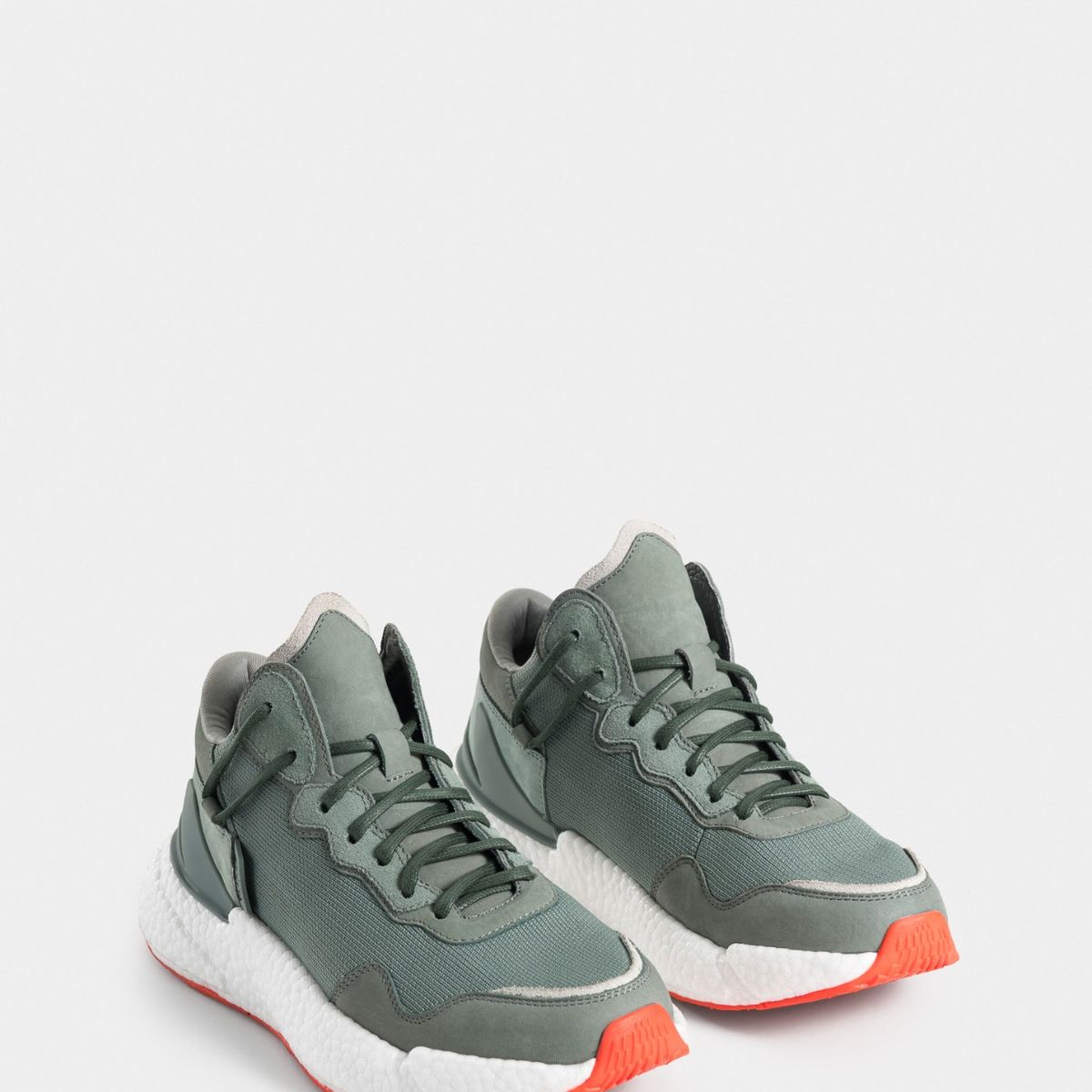 VELEZ - Vélez Zapatillas Botas Bolet Cuero Y Lona Mujer Agua Marina