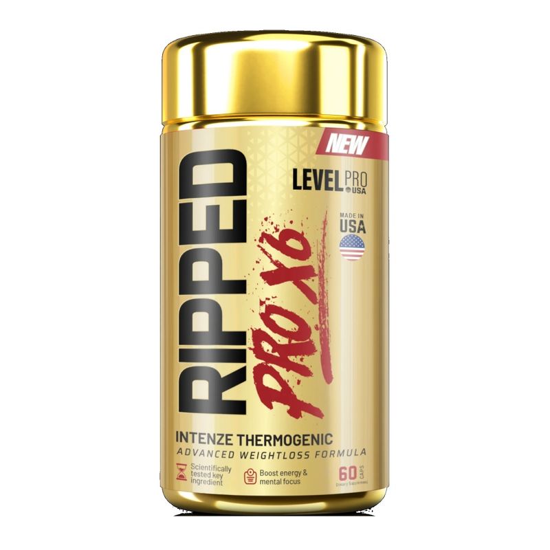 LEVEL PRO - Level Pro RIPPED PRO X6 60 Cápsulas