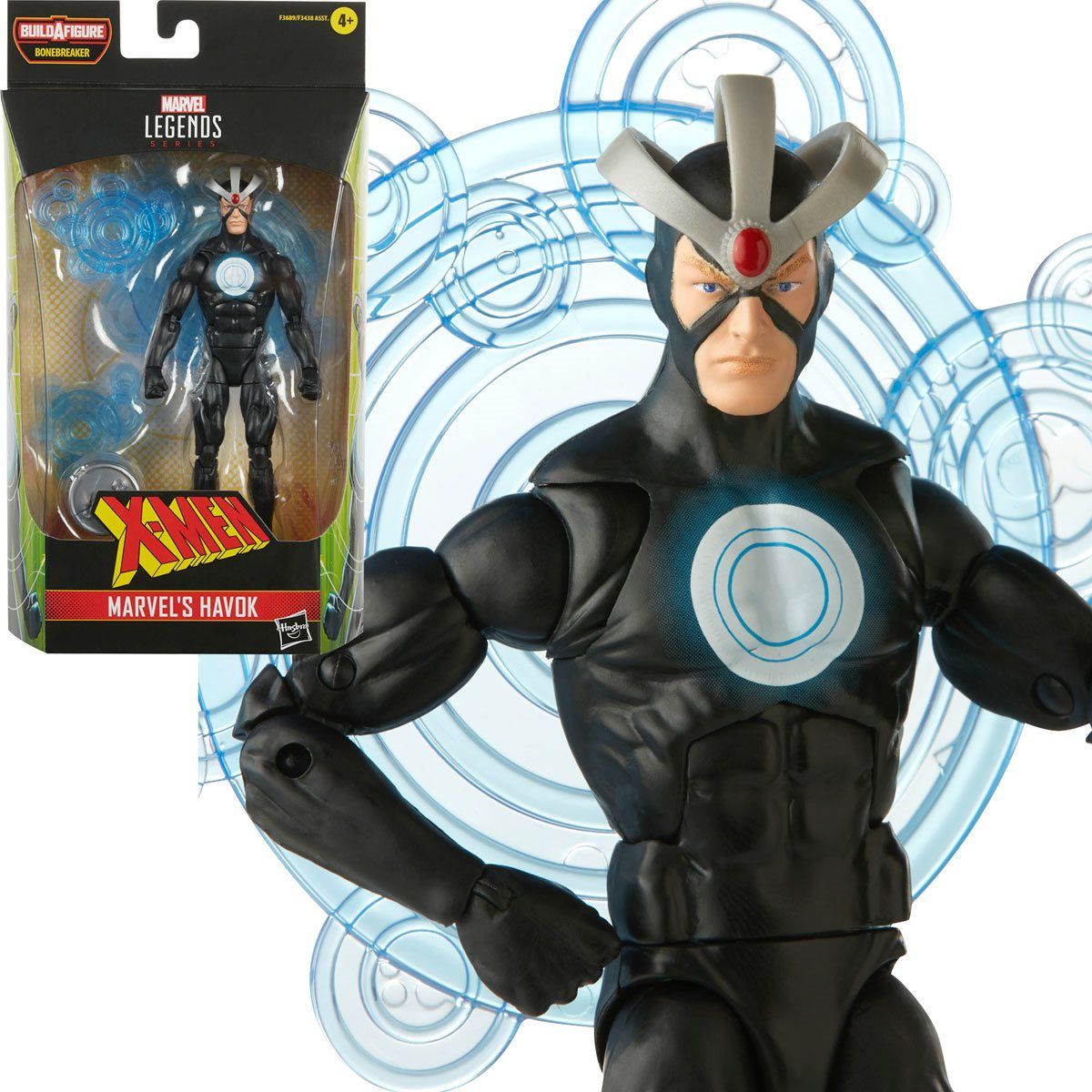 MARVEL - X-Men Marvel Legends Havok Classic Bonebreaker BAF